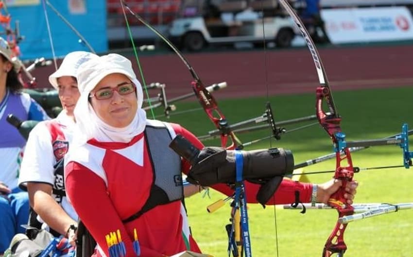 Zahra Nemati será porta-bandeira do Irã nos Jogos Olímpicos do Rio de Janeiro (Foto: Divulgação)