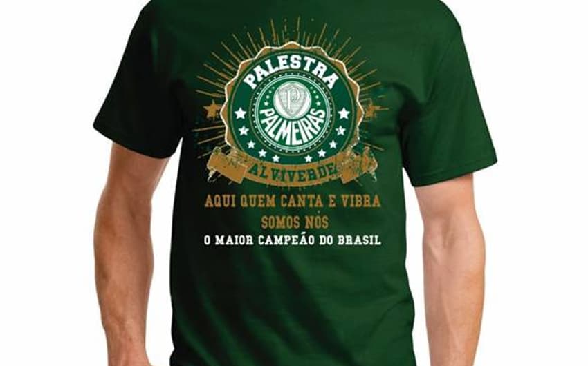 Nova camiseta do Palmeiras (FOTO: Divulgação)