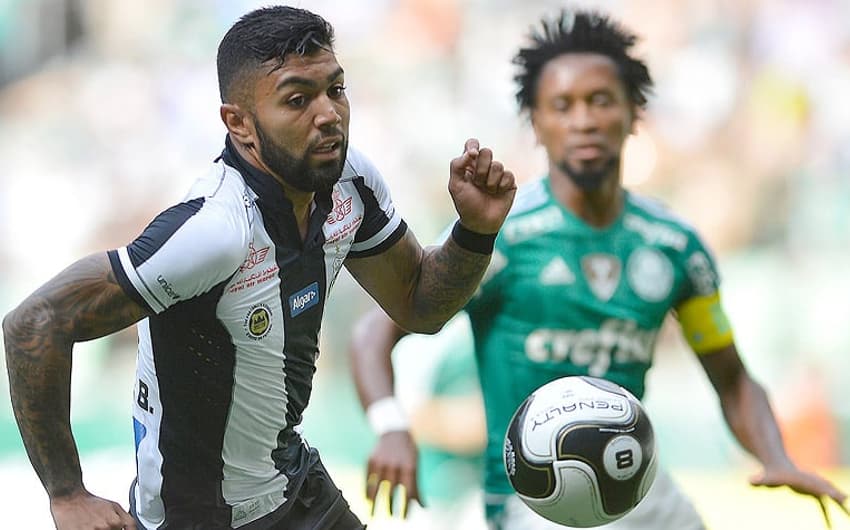 HOME - Palmeiras x Santos - Campeonato Paulista - Gabigol e Zé Roberto (Foto: Mauro Horita/AGIF/LANCE!Press)