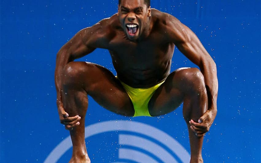 Yona Knight-Wisdom garantiu a primeira vaga da história da Jamaica em Olimpíadas nos Saltos Ornamentais (Foto: Site Oficial/Team Jamaica)