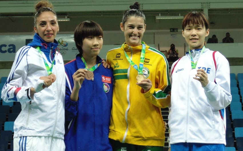Talisca Reis conquista o ouro em evento-teste de Taekwondo (Foto: Divulgação)