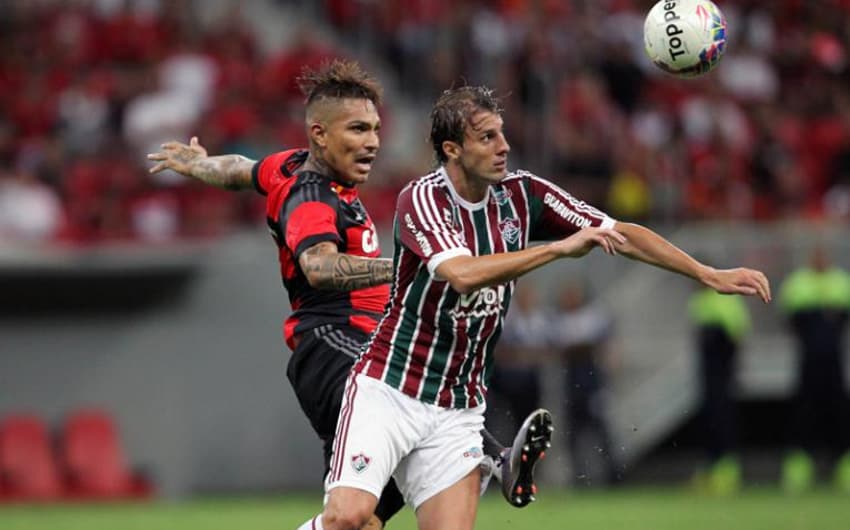 Henrique e Guerrero - Flamengo x Fluminense