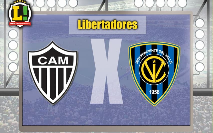 Apresentação Atlético-MG x Independiente del Valle Copa Lubertadores