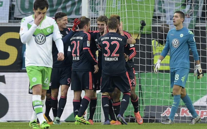 Bayern x Wolfsburg (Foto: Tobias Schwarz/AFP)
