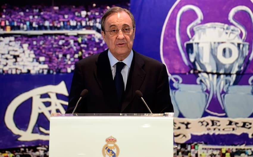 Florentino Perez  - Real Madrid (Foto: Pierre-Philippe Marcou/ AFP)