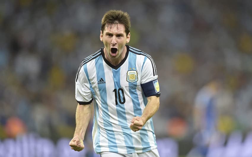 Messi é o 10 da Argentina (Foto: Juan Mabromata/ AFP)