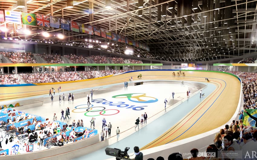 Velódromo olímpico do Rio (Foto: Divulgação)