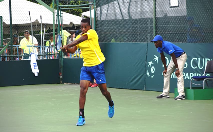 Darian King é o único tenista de Barbados que está no ranking mundial da ATP, na 243ª posição (Foto: Reprodução/Site Oficial)