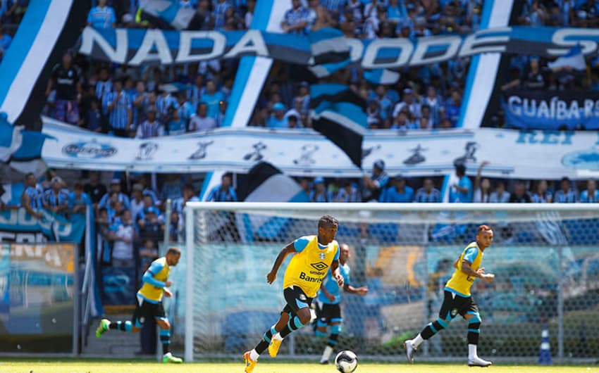 Miller Bolaños disputará seu primeiro Gre-Nal (Foto: Lucas Uebel/Grêmio)