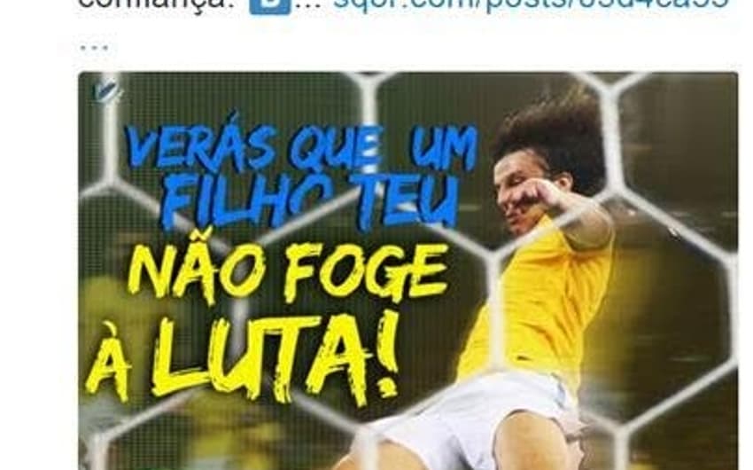 David Luiz festeja convocação