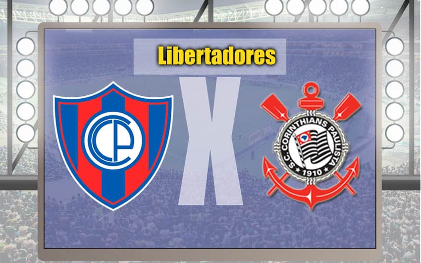 Apresentação Libertadores - Cerro Porteno x Corinthians