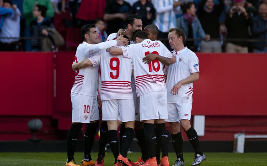 Gol do Sevilla sobre o Villarreal