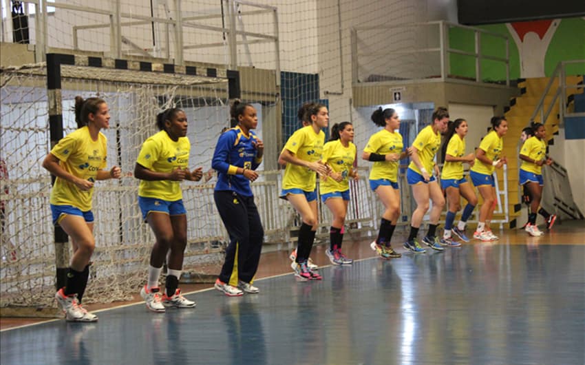 Seleção Brasileira Feminina Júnior/Foto: CBHb