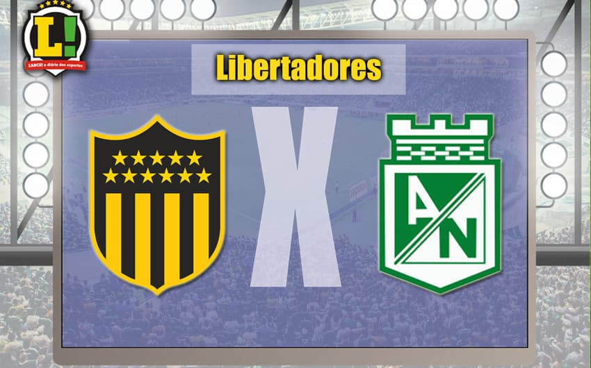 Apresentação Peñarol x Atlético Nacional Libertadores
