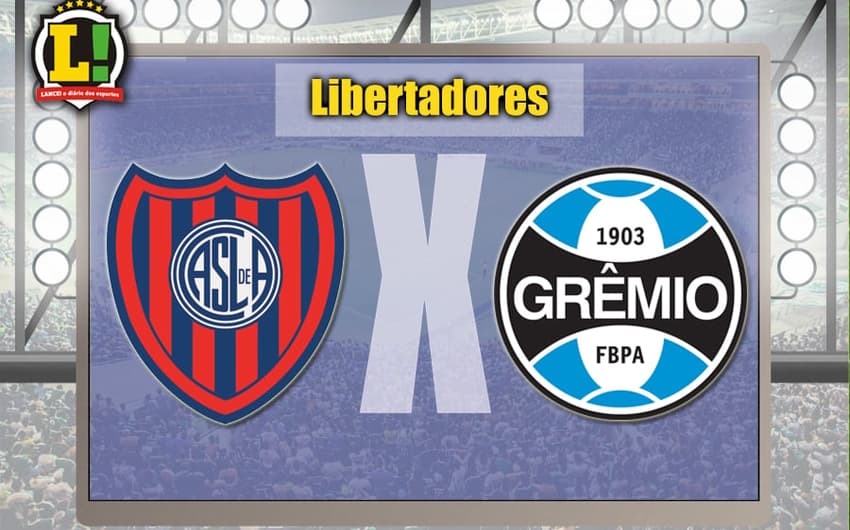 Apresentação San Lorenzo x Grêmio Libertadores