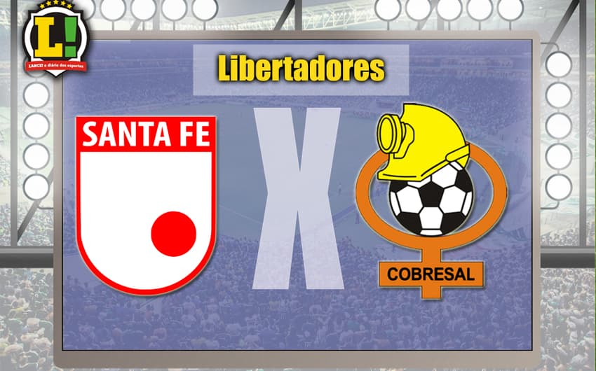 Apresentação Santa Fe x Cobresal Libertadores