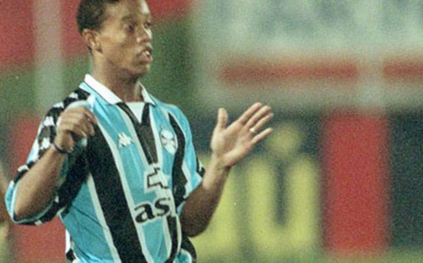 Ronaldinho iniciou sua carreira no Grêmio