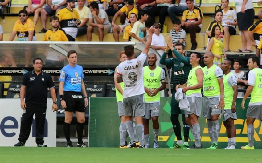 Rafael Moura, autor de um dos gols na vitória do Figueirense sobre o Criciúma (Foto: Luiz Henrique/Figueirense FC)
