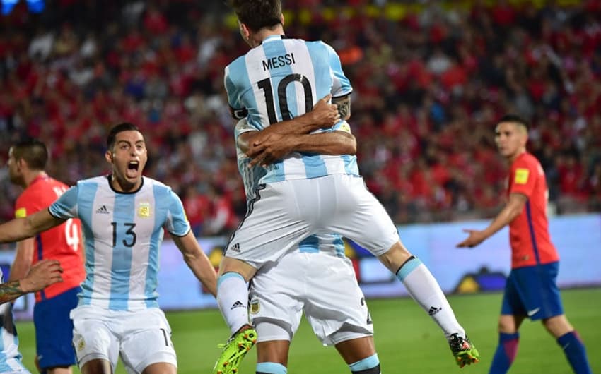 Messi - Chile x Argentina