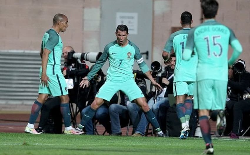 Cristiano Ronaldo - Portugal x Bélgica (Foto: Divulgação)