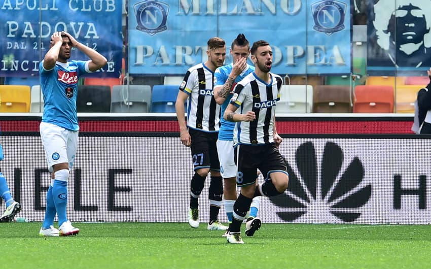 Udinese x Napoli