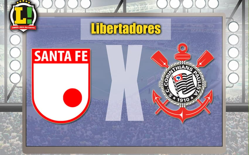 Apresentação Santa fe x Corinthians Libertadores