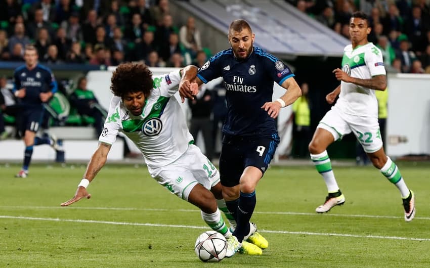 Real e Wolfsburg fazem a volta das quartas de final da Liga dos Campeões nesta terça-feira em Madri