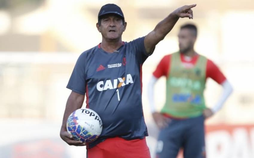 Muricy Ramalho durante treino do Flamengo (Foto: Gilvan de Souza / Flamengo)