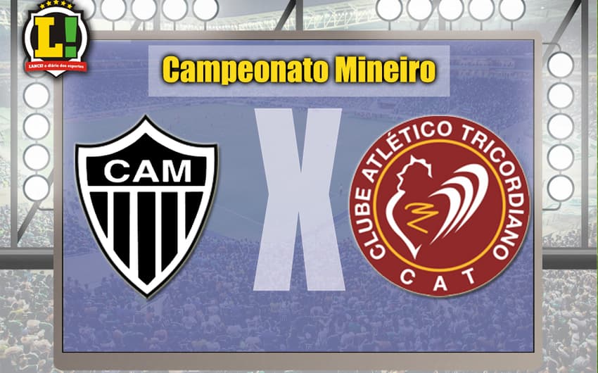 Apresentação Atlético-MG x Tricordiano Campeonato Mineiro