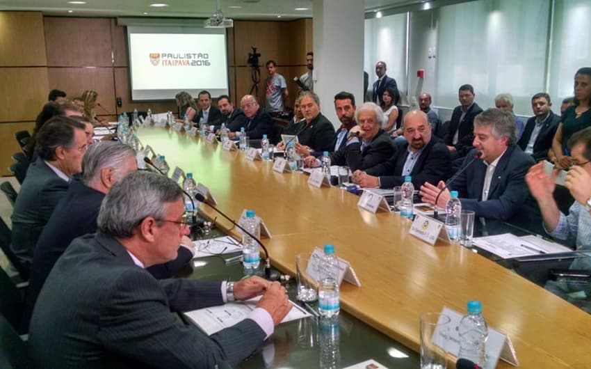 Reunião na Federação Paulista