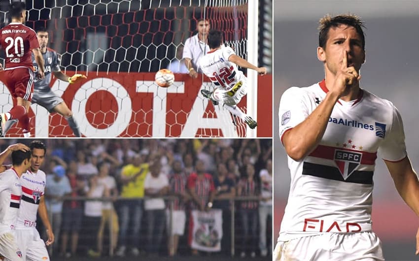 HOME - São Paulo x River Plate - Copa Libertadores - Calleri (Fotos: AFP/LANCE!Press)