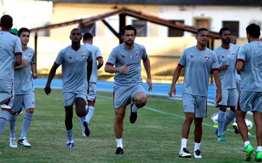 Fred participa de treino com o elenco do Fluminense (Fotos: Nelson Perez/FFC)