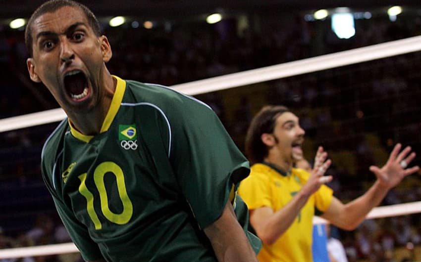 Serginho já levou um ouro e duas pratas com o Brasil nas Olimpíadas