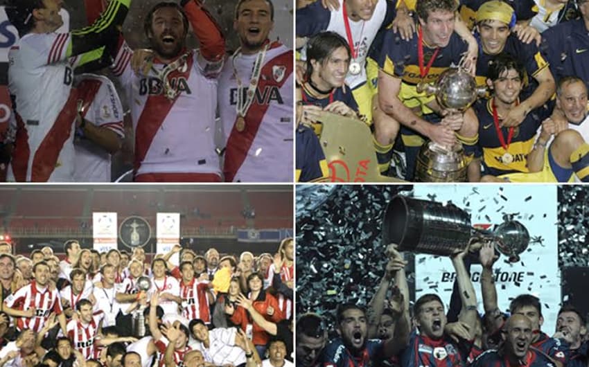 Argentina: 24 títulos e 9 vices na Copa Libertadores
