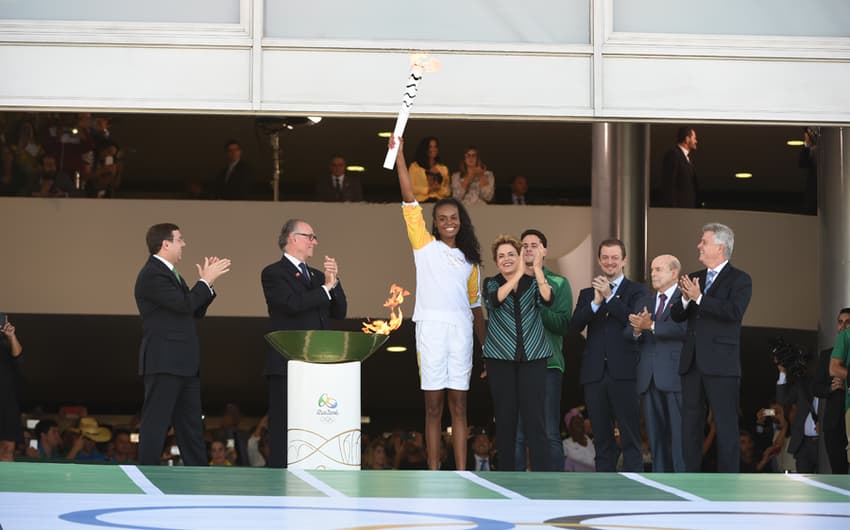 Tocha Olímpica em Brasília
