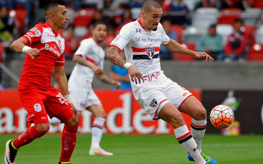 Libertadores - Toluca x São Paulo (foto:MARIA CALLS / AFP)