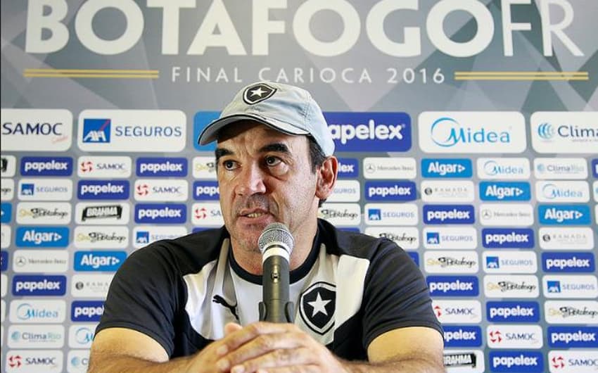 Ricardo Gomes, técnico do Botafogo (Foto: Vitor Silva/SSPress/Botafogo)