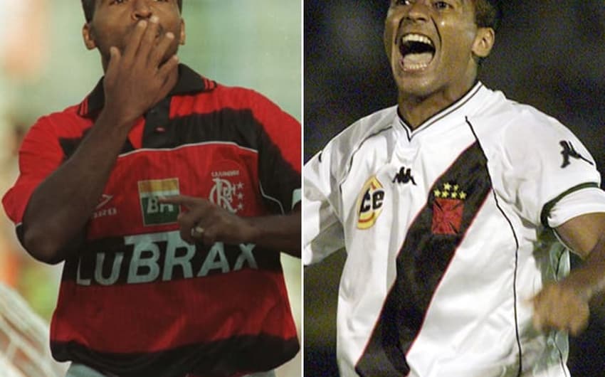 VIRA-CASACA: Romário foi revelado pelo Vasco, mas atuou pelo Flamengo&nbsp;