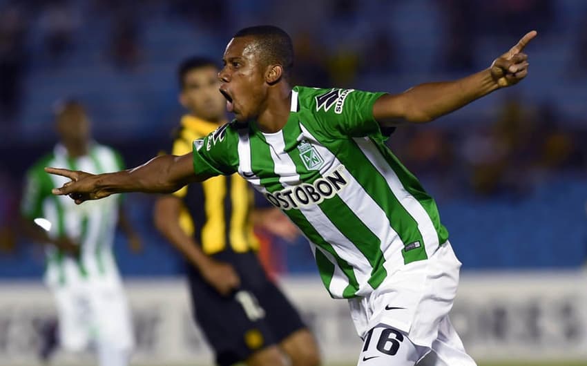 Santos terá atacante Copete, que estava no Atlético Nacional&nbsp;