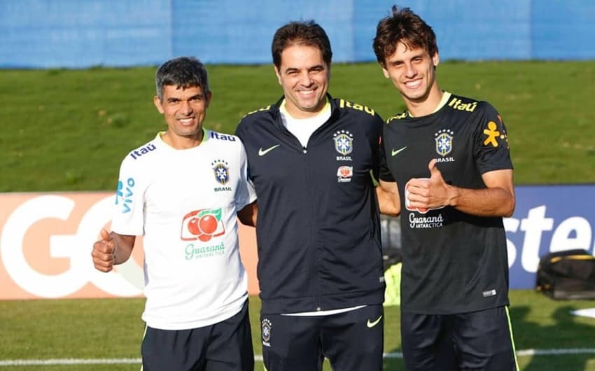 Ratinho, Betinho e Rodrigo Caio