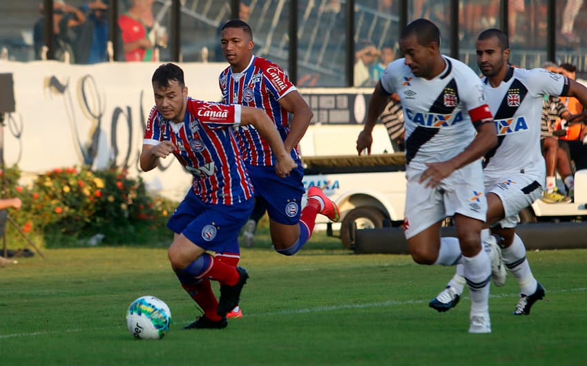 Apesar da vitória por 4 a 3, o goleiro Jordi falhou em um dos gols do time baiano