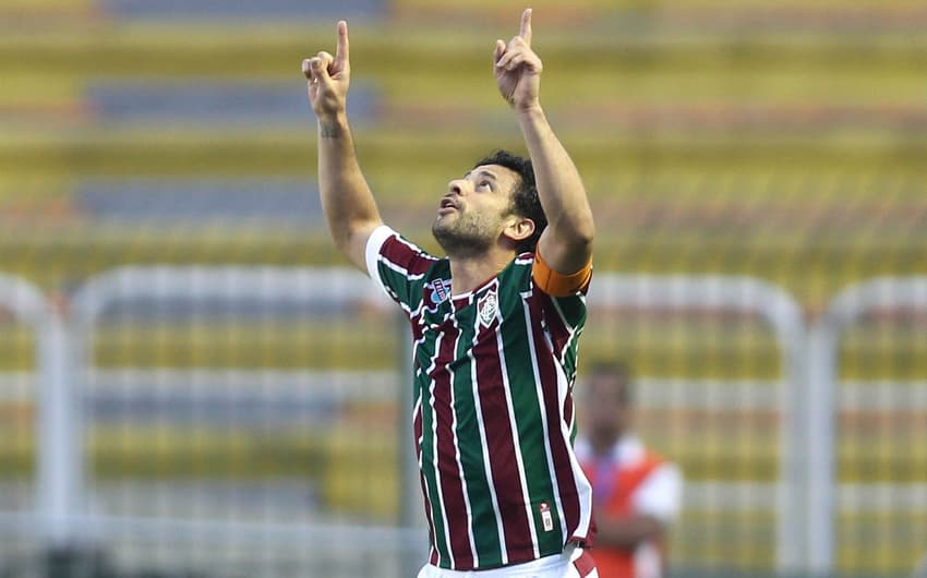 Fluminense x Botafogo - Fred festeja contra o Botafogo