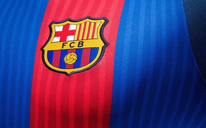 Detalhe camisa Barcelona