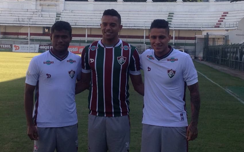 Apresentação Fluminense (Foto: Matheus Babo)