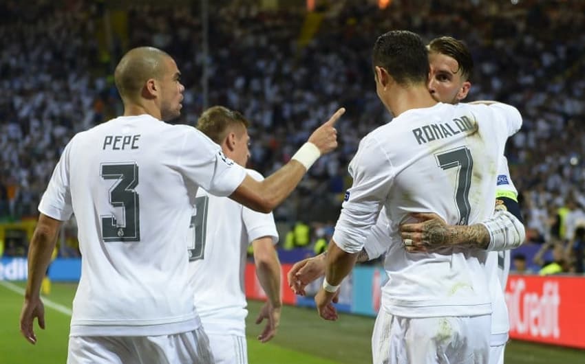 Cristiano Ronaldo, Pepe e Sergio Ramos