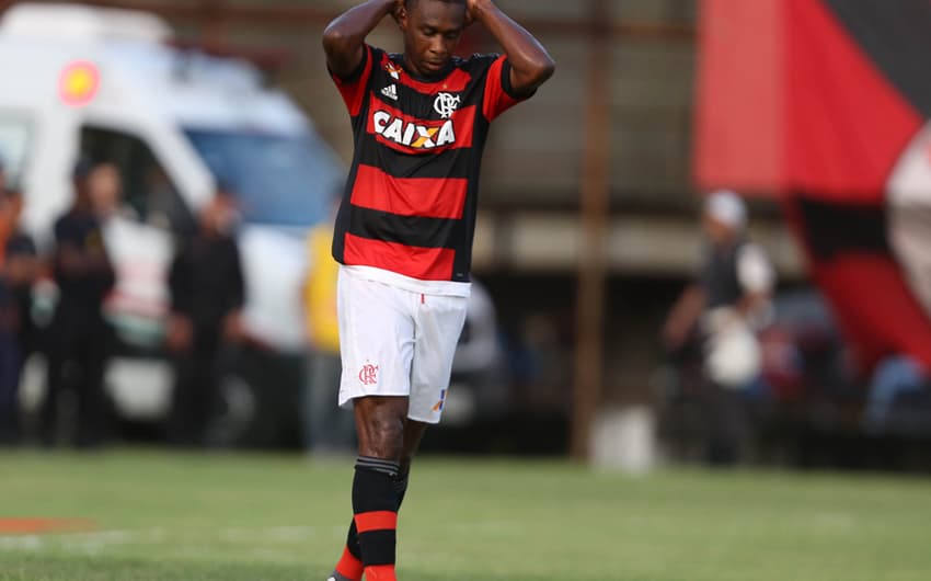 Juan durante jogo do Flamengo<br>&nbsp;