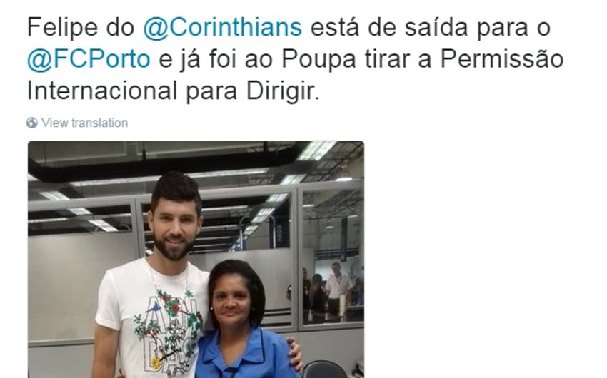 Poupatempo utilizou redes sociais para divulgar visita de Felipe (Foto: Reprodução)