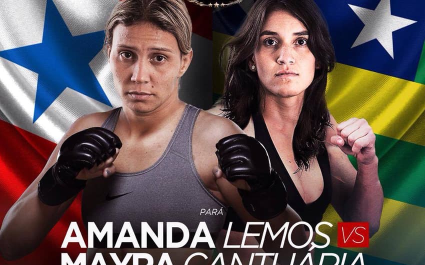 Amanda Lemos e Mayra Cantuária promovem revanche por cinturão no Jungle Fight 88