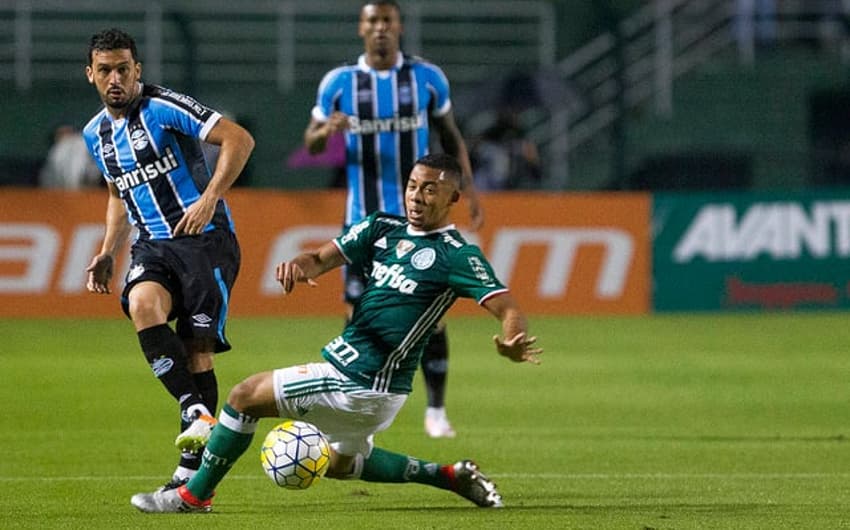 Jogo contra o Palmeiras foi um dos melhores de Edilson com a camisa do Grêmio até aqui