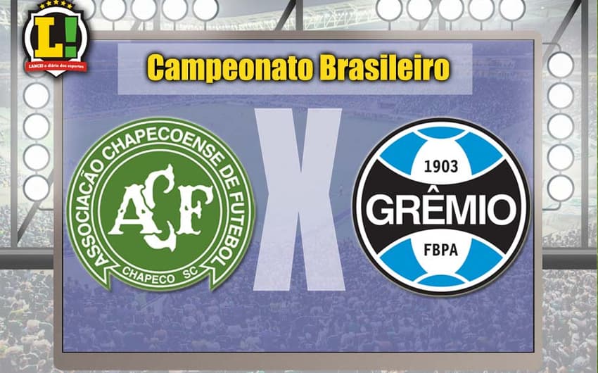 Apresentação Chapecoense x Grêmio Campeonato Brasileiro